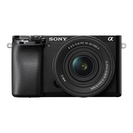 Sony Alpha 6100 digitális fényképezőgép váz (fekete, USB-C) + 16-50mm objektív KIT