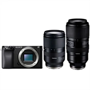 Sony Alpha 6400 + TAMRON 17-50mm f/4 Di III VXD + TAMRON 50-400mm f/4.5-6.3 Di III VC VXD MILC fényképezőgép KIT Sony Alpha 6400 + TAMRON 17-50mm f/4 Di III VXD + TAMRON 50-400mm f/4.5-6.3 Di III VC VXD MILC fényképezőgép KIT