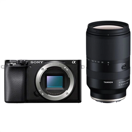 Sony Alpha 6400 + TAMRON 18-300mm f/3.5-6.3 Di III-A VC VXD MILC fényképezőgép KIT
