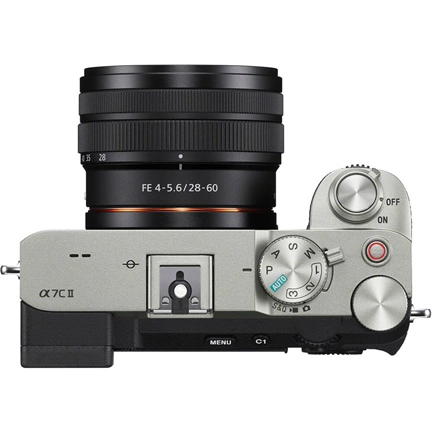 Sony Alpha 7CII + FE 28-60mm f/4-5.6 kit (ezüst)