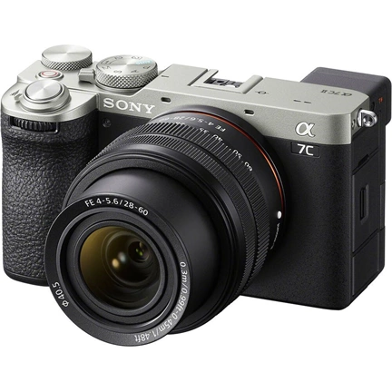 Sony Alpha 7CII + FE 28-60mm f/4-5.6 kit (ezüst)