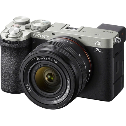 Sony Alpha 7CII + FE 28-60mm f/4-5.6 kit (ezüst)