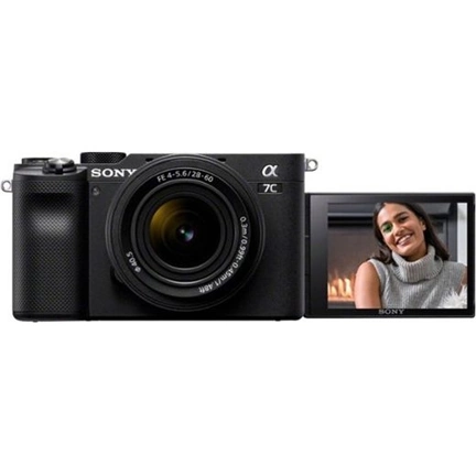 Sony Alpha 7C + FE 28-60mm f/4-5.6 MILC fényképezőgép KIT (fekete) Sony Alpha 7C + FE 28-60mm f/4-5.6 MILC fényképezőgép KIT (fekete)