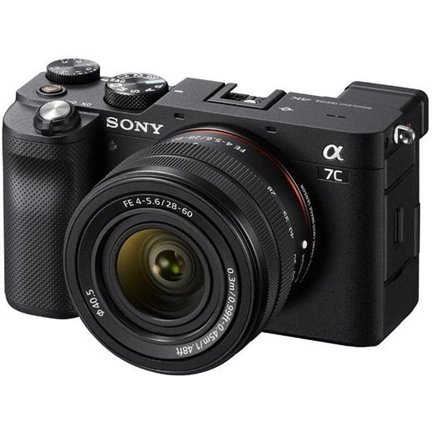 Sony Alpha 7C + FE 28-60mm f/4-5.6 MILC fényképezőgép KIT (fekete) Sony Alpha 7C + FE 28-60mm f/4-5.6 MILC fényképezőgép KIT (fekete)