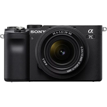 Sony Alpha 7C + FE 28-60mm f/4-5.6 MILC fényképezőgép KIT (fekete)