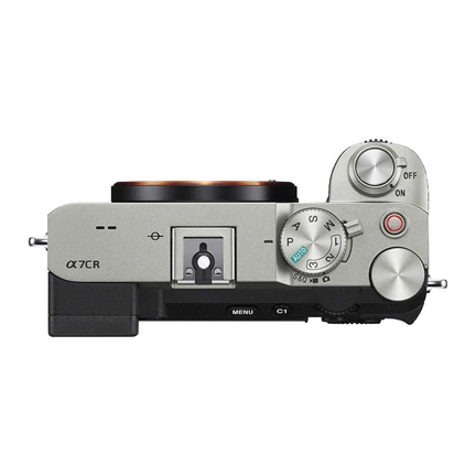 Sony Alpha 7C R váz, ezüst (ILCE7CRS.CEC)