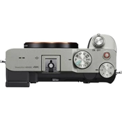 Sony Alpha 7C MILC fényképezőgép váz (ezüst)