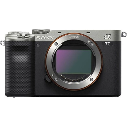 Sony Alpha 7C MILC fényképezőgép váz (ezüst)