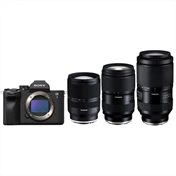 Sony Alpha 7 IV + TAMRON 17-28mm f/2.8 Di III RXD + 28-75mm f/2.8 Di III VXD G2 + 70-180mm f/2.8 Di III VC VXD G2 KIT Sony Alpha 7 IV + TAMRON 17-28mm f/2.8 Di III RXD + 28-75mm f/2.8 Di III VXD G2 + 70-180mm f/2.8 Di III VC VXD G2 KIT