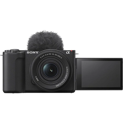 Sony Alpha ZV-E10 II vlogkamera + E PZ 16-50 mm f/3 5-5.6 OSS objektív KIT (ZVE10M2KB.CEC)
