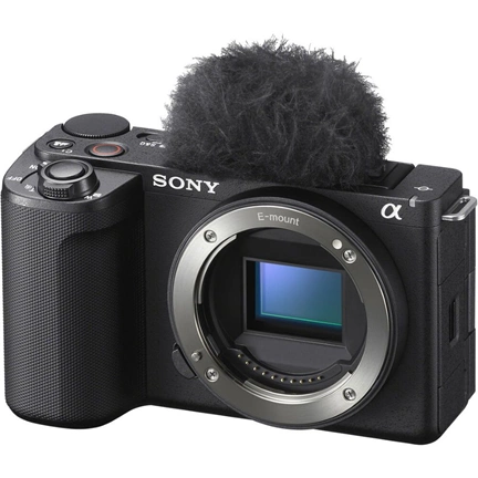 Sony Alpha ZV-E10 II vlogkamera váz (ZVE10M2B.CEC) Sony Alpha ZV-E10 II vlogkamera váz (ZVE10M2B.CEC)