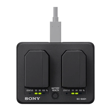 Sony BC-SAD1B dupla akkumulátortöltő NP-SA100-hoz
