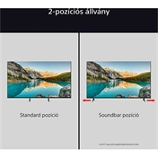 Sony Bravia 3 K-85S3 televízió - 85", 4K UHD, HDR, Google TV