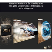 Sony Bravia 5 K-85XR5 televízió - 85", Mini LED, 4K UHD, HDR, Google TV