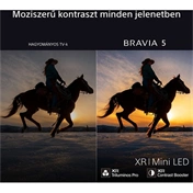 Sony Bravia 5 K-85XR5 televízió - 85", Mini LED, 4K UHD, HDR, Google TV