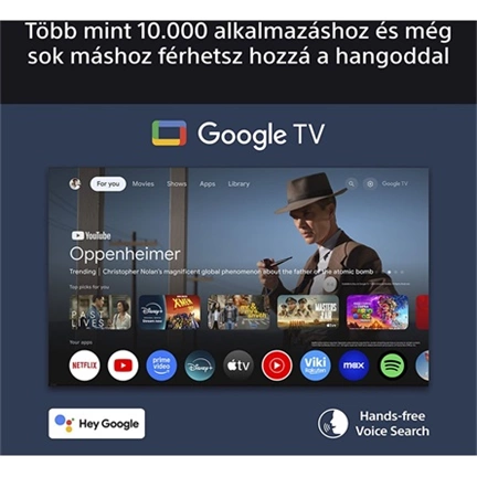 Sony Bravia 5 K-85XR5 televízió - 85", Mini LED, 4K UHD, HDR, Google TV