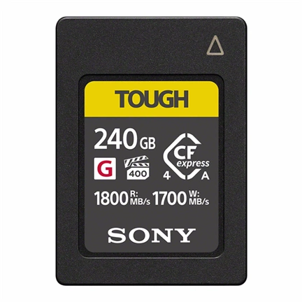 Sony CFexpress 4.0 Type A memóriakártya, 240GB - 10.000 Ft pénzvisszatérítés 2026/07/31-ig