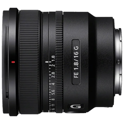 Sony FE 16 mm f/1.8 G objektív