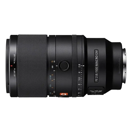 Sony SEL FE 100mm f/2.8 Macro GM OSS objektív (SEL100M28GMB.SYX)