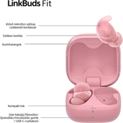 Sony WF-LS910 LinkBuds Fit fülhallgató - Bluetooth, IPX4, rózsaszín