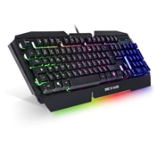 Spirit of Gamer PRO-K5 RGB LED USB fekete magyar