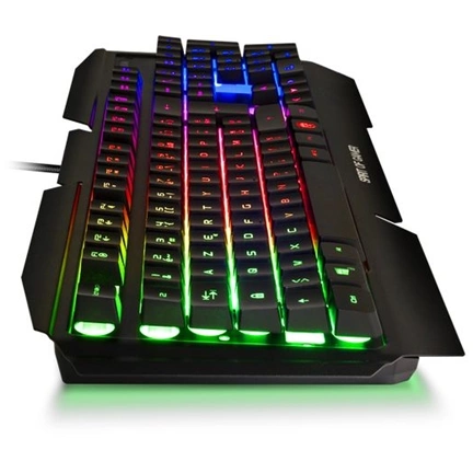 Spirit of Gamer PRO-K5 RGB LED USB fekete magyar