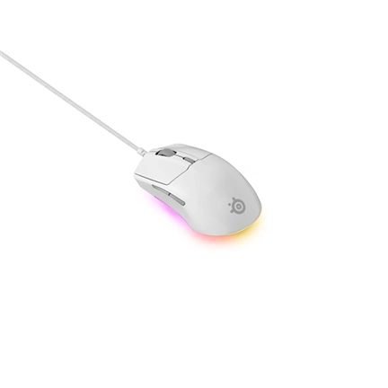 Steelseries Rival 3 Gen 2 gaming egér - vezetékes, RGB, 8500dpi, fehér