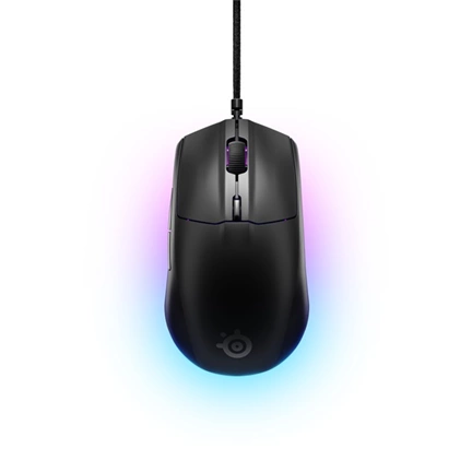 Steelseries Rival 3 Gen 2 gaming egér - vezetékes, RGB, 8500dpi, fekete