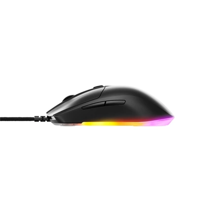 Steelseries Rival 3 Gen 2 gaming egér - vezetékes, RGB, 8500dpi, fekete
