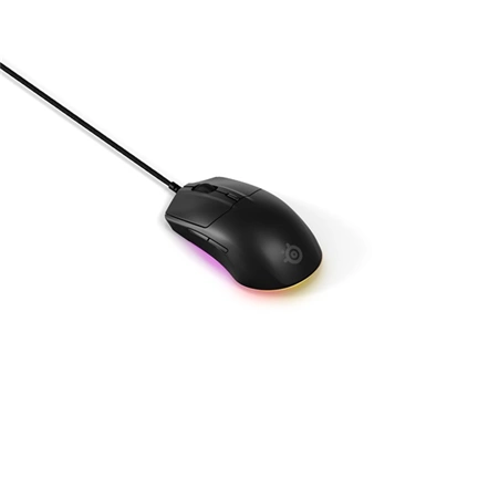 Steelseries Rival 3 Gen 2 gaming egér - vezetékes, RGB, 8500dpi, fekete