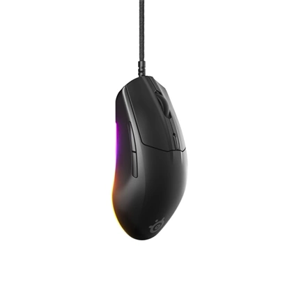 Steelseries Rival 3 Gen 2 gaming egér - vezetékes, RGB, 8500dpi, fekete