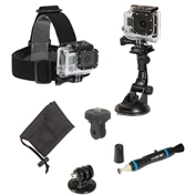 Sunpak Action Camera Accessory Kit 5 tartozékszett GoPro rendszerű kamerához, 5 db-os