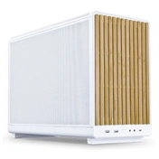 Számítógépház Lian Li DAN Cases A3-mATX ház, Fehér / FA