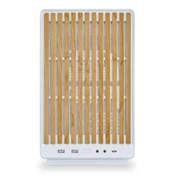 Számítógépház Lian Li DAN Cases A3-mATX ház, Fehér / FA