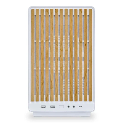Számítógépház Lian Li DAN Cases A3-mATX ház, Fehér / FA