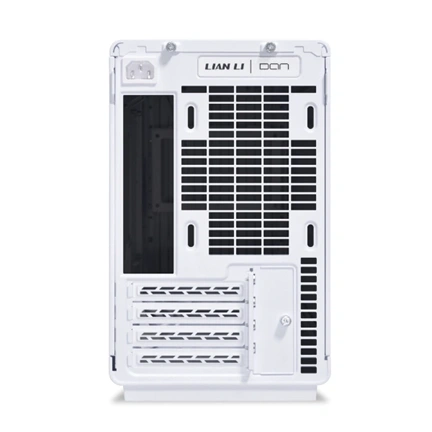 Számítógépház Lian Li DAN Cases A3-mATX ház, Fehér / FA