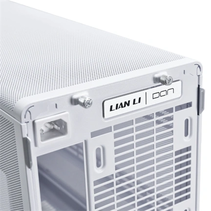 Számítógépház Lian Li DAN Cases A3-mATX ház, Fehér / FA
