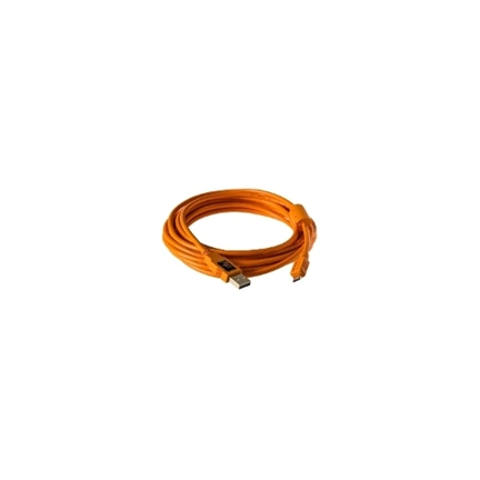 TETHER TOOLS TetherPro USB 2.0 A Male to Micro-B 5-pin 15 (4.6m) - Orange (Sony-comp) TETHER TOOLS TetherPro USB 2.0 A Male to Micro-B 5-pin 15 (4.6m) - Orange (Sony-comp)