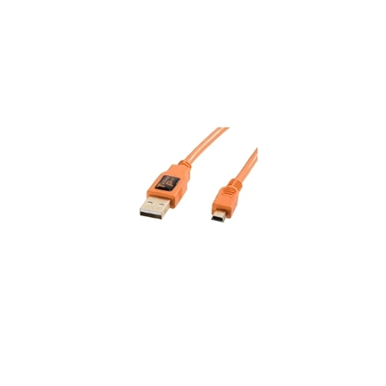 TETHER TOOLS TetherPro USB 2.0 Male to Mini-B 5 pin, 6, ORG TETHER TOOLS TetherPro USB 2.0 Male to Mini-B 5 pin, 6, ORG
