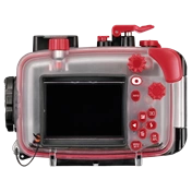 OM System TG-7 digitális kompakt gép búvártokkal (piros)