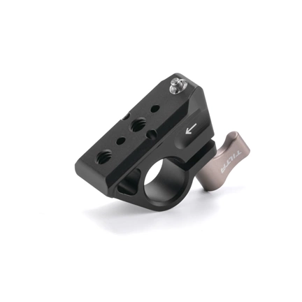 TILTA 15mm Rod Holder to NATO Rail Attachment - Black