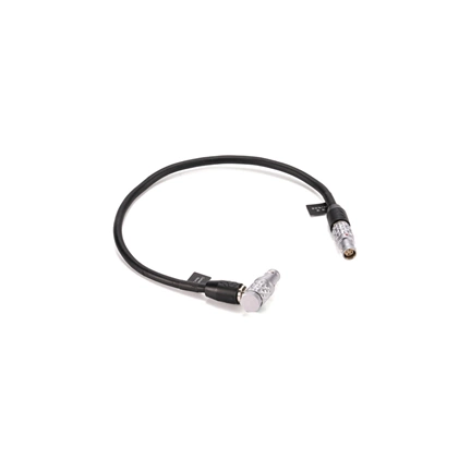 TILTA 4-Pin Right Angle Male to 4-Pin Female Power Cable (30cm)