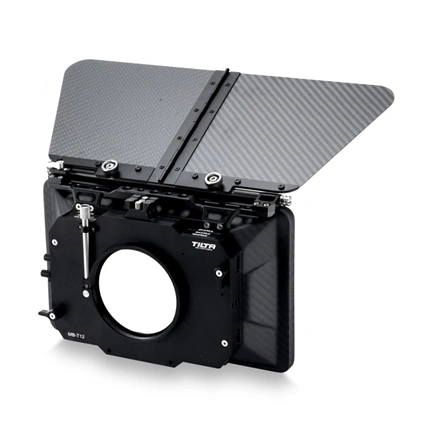 TILTA 4×5.65 Carbon Fiber Matte Box (Clamp-on) with Single Backing (95mm) MB-T12-M95