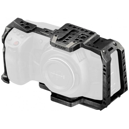 TILTA Camera cage for Blackmagic PCC 4K (Tactical Module) 1:Full Camera Cage :2:Quick Release Top TILTA Camera cage for Blackmagic PCC 4K (Tactical Module) 1:Full Camera Cage :2:Quick Release Top