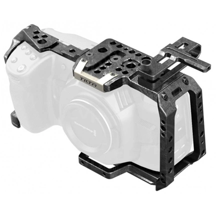 TILTA Camera cage for Blackmagic PCC 4K (Tactical Module) 1:Full Camera Cage :2:Quick Release Top TILTA Camera cage for Blackmagic PCC 4K (Tactical Module) 1:Full Camera Cage :2:Quick Release Top