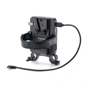 TILTA Mini PD V Mount Battery Plate V2 Kit kábellel - fekete