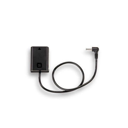 TILTA Sony NP-FW50 Dummy Battery to 3.5/1.35mm DC Male Cable