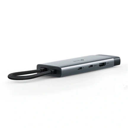 TP-LINK USB Type-C HUB 7 portos 1xHDMI + 1xPD 100W +1xUSB-C + 2xUSB +1xSD + 1xMicro SD, UH7020C