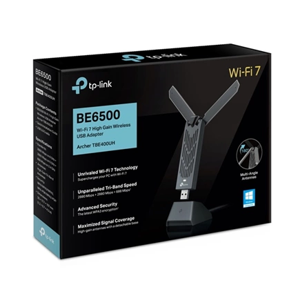 TP-Link Archer TBE400UH - BE6500 Wi-Fi 7 PCIe Adapter