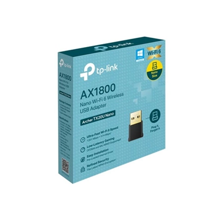 TP-Link Archer TX20U Nano Wi-Fi 6 adapter - AX1800
